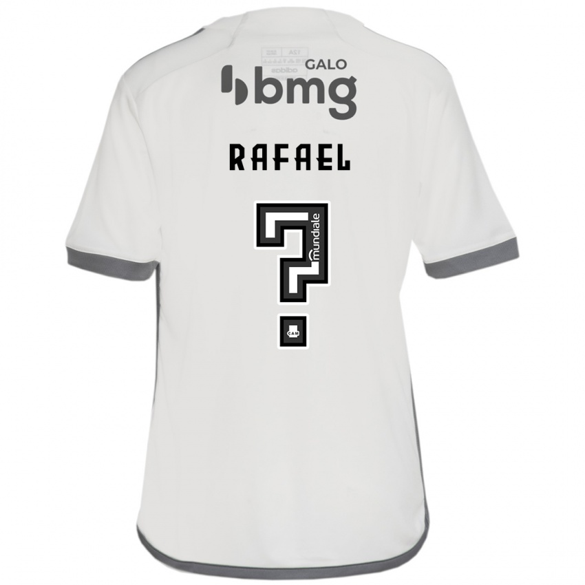 Hombre Camiseta João Rafael #0 Blanquecino 2ª Equipación 2024/25 La Camisa Chile