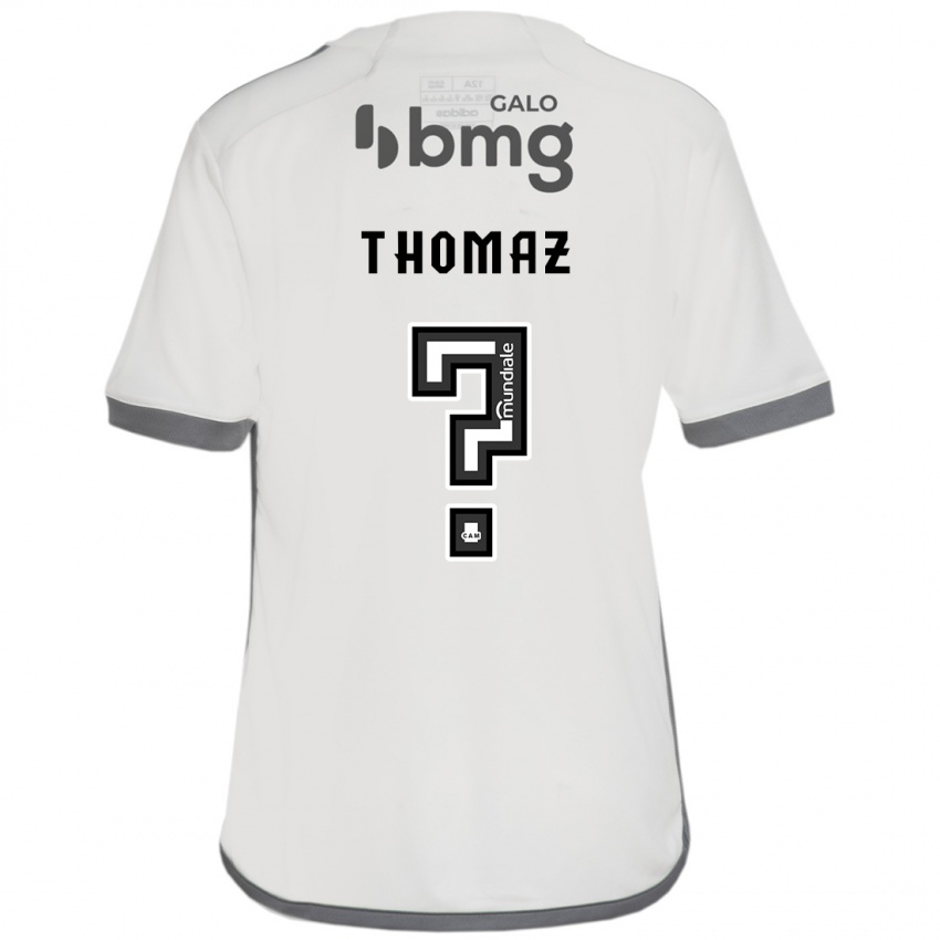 Hombre Camiseta Thomaz #0 Blanquecino 2ª Equipación 2024/25 La Camisa Chile