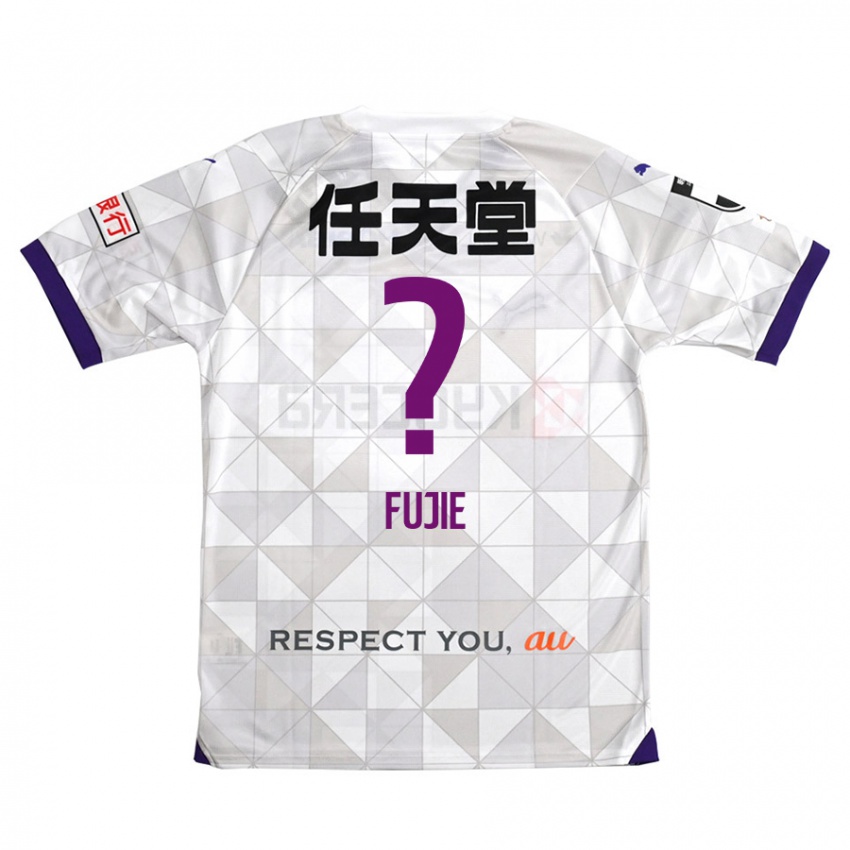 Hombre Camiseta Arumu Fujie #0 Blanco Morado 2ª Equipación 2024/25 La Camisa Chile