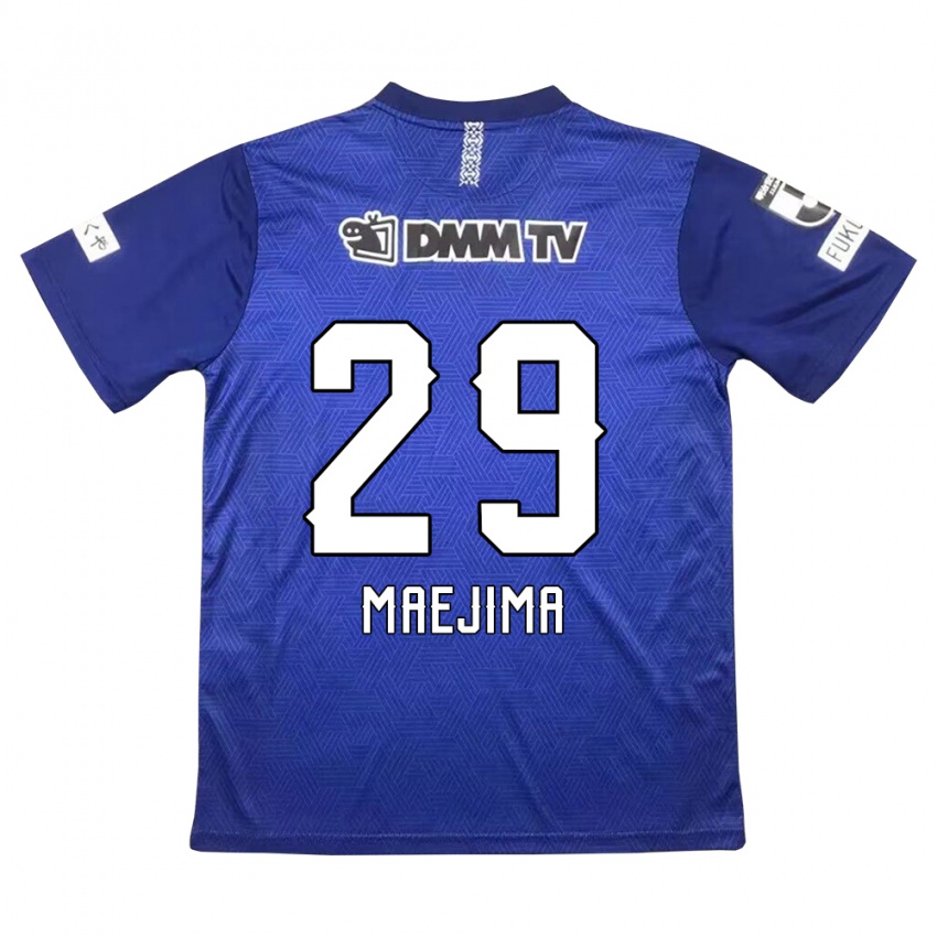 Mujer Camiseta Yota Maejima #29 Azul Oscuro 1ª Equipación 2024/25 La Camisa Chile