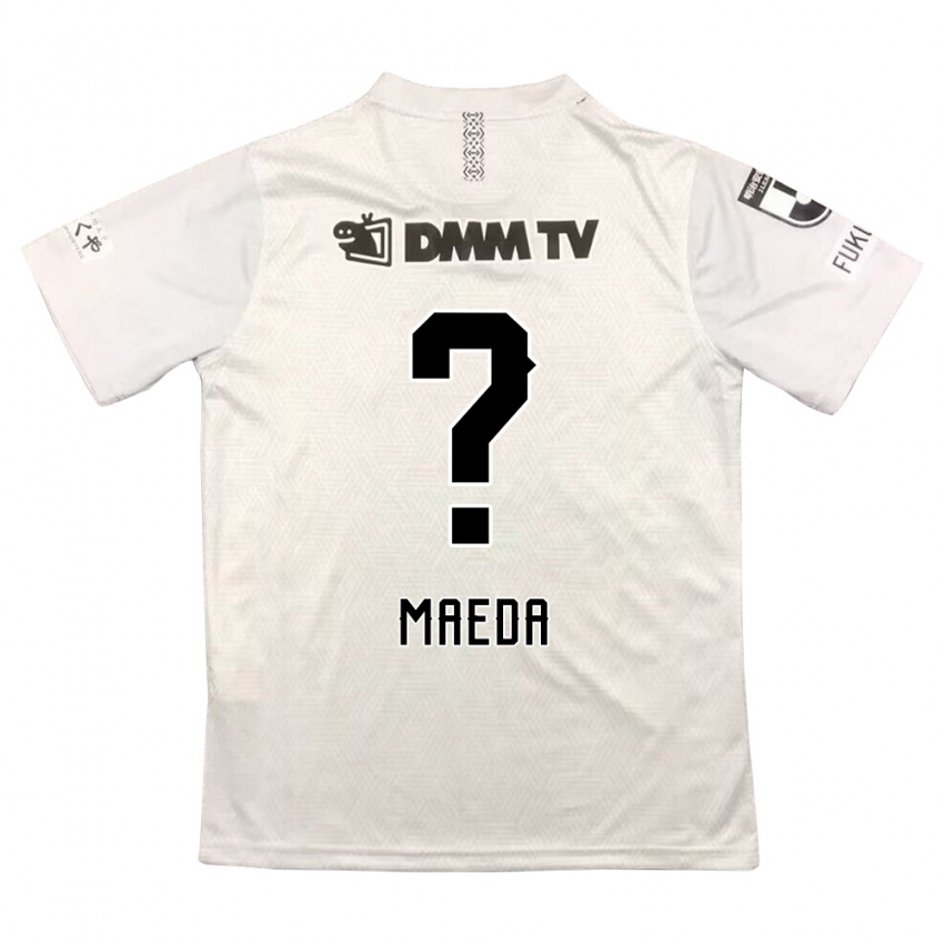 Mujer Camiseta Ichika Maeda #0 Gris Negro 2ª Equipación 2024/25 La Camisa Chile