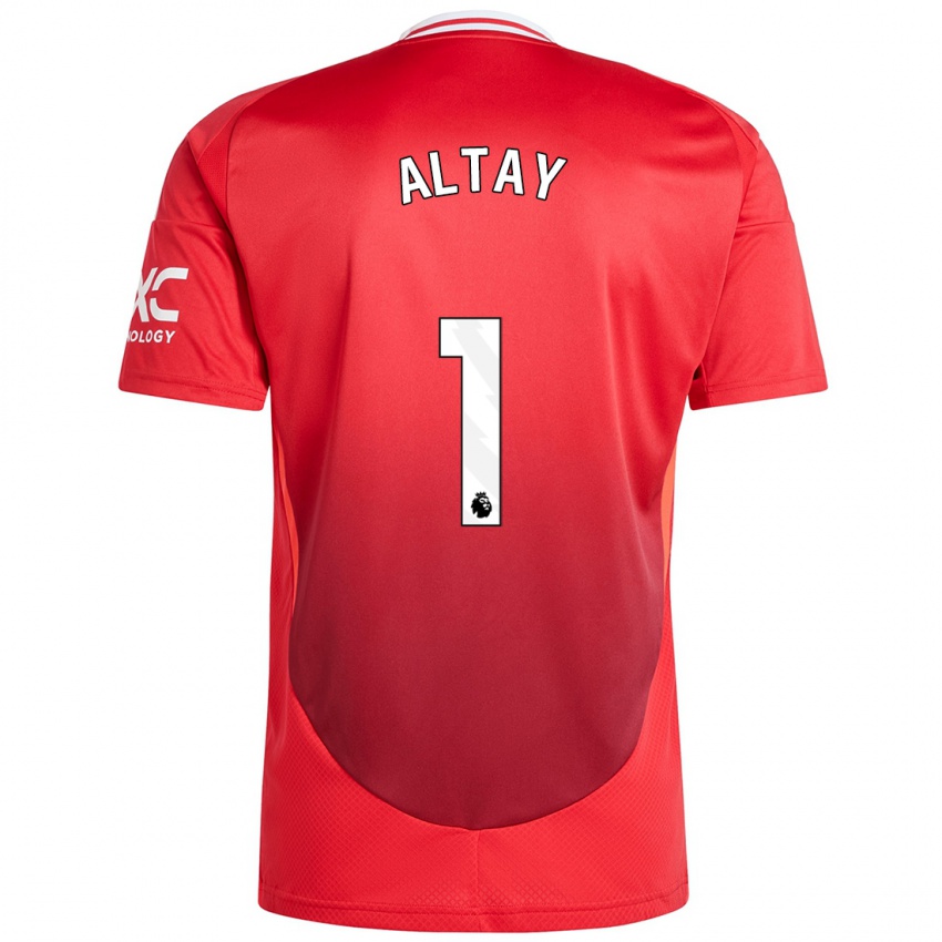 Niño Camiseta Altay Bayindir #1 Rojo Brillante 1ª Equipación 2024/25 La Camisa Chile