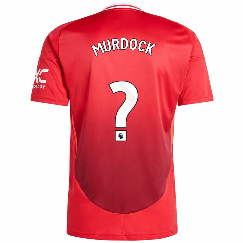 Niño Camiseta Will Murdock #0 Rojo Brillante 1ª Equipación 2024/25 La Camisa Chile