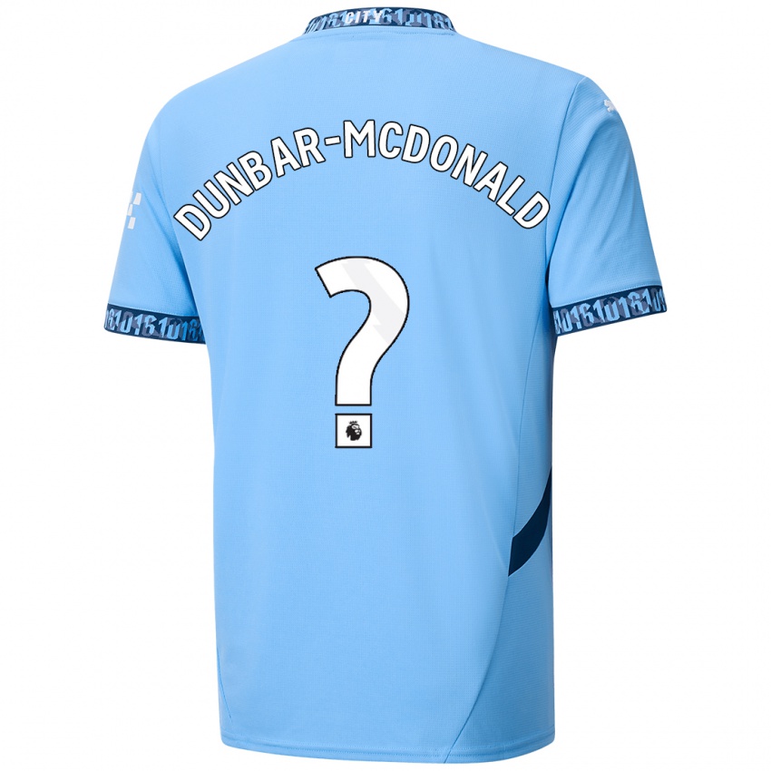 Niño Camiseta Christian Dunbar-Mcdonald #0 Azul Marino 1ª Equipación 2024/25 La Camisa Chile