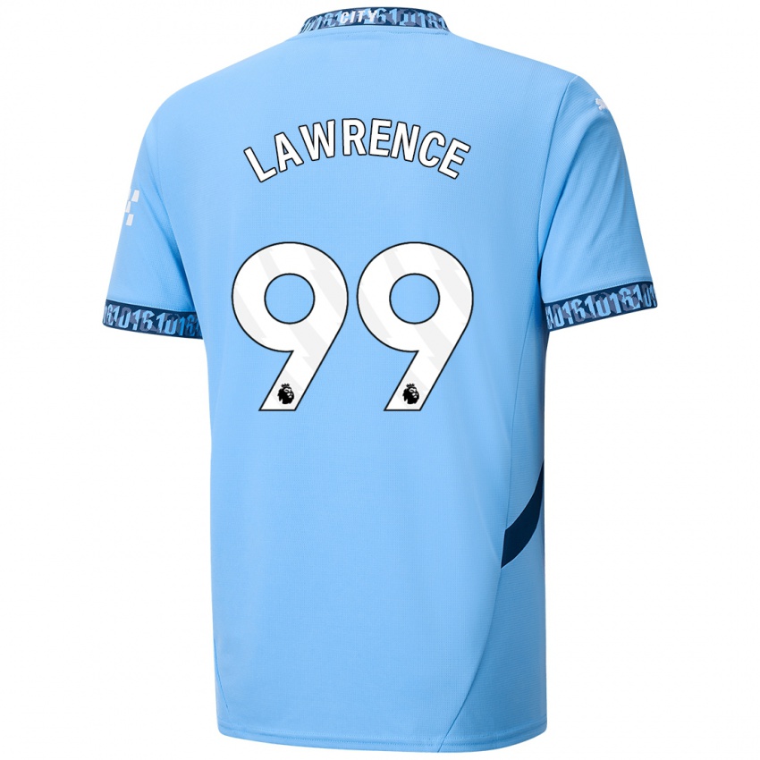 Niño Camiseta Emilio Lawrence #99 Azul Marino 1ª Equipación 2024/25 La Camisa Chile