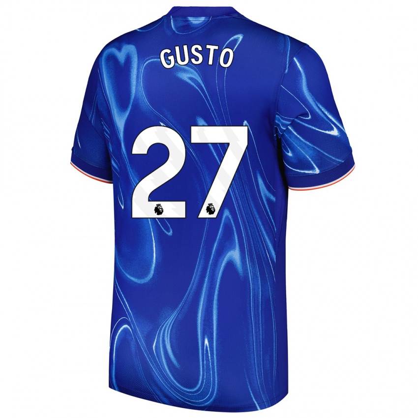 Niño Camiseta Malo Gusto #27 Azul Blanco 1ª Equipación 2024/25 La Camisa Chile