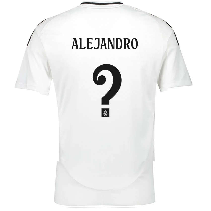 Niño Camiseta Alejandro Hernández #0 Blanco 1ª Equipación 2024/25 La Camisa Chile