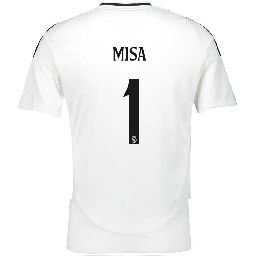 Niño Camiseta Misa Rodríguez #1 Blanco 1ª Equipación 2024/25 La Camisa Chile