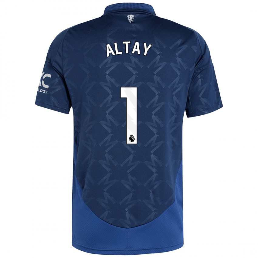 Niño Camiseta Altay Bayindir #1 Índigo 2ª Equipación 2024/25 La Camisa Chile