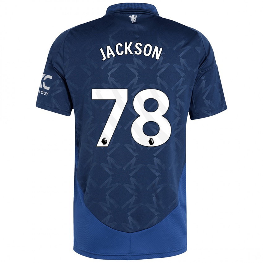 Niño Camiseta Louis Jackson #78 Índigo 2ª Equipación 2024/25 La Camisa Chile