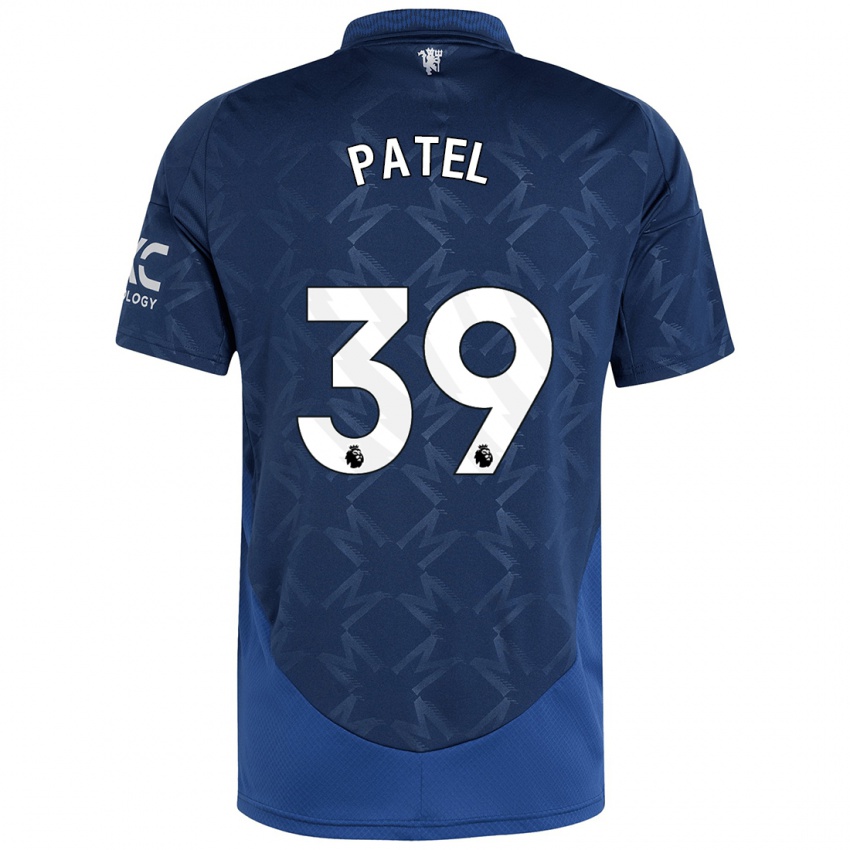 Niño Camiseta Safia Middleton-Patel #39 Índigo 2ª Equipación 2024/25 La Camisa Chile