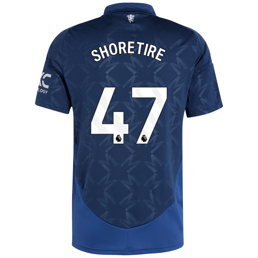 Niño Camiseta Shola Shoretire #47 Índigo 2ª Equipación 2024/25 La Camisa Chile