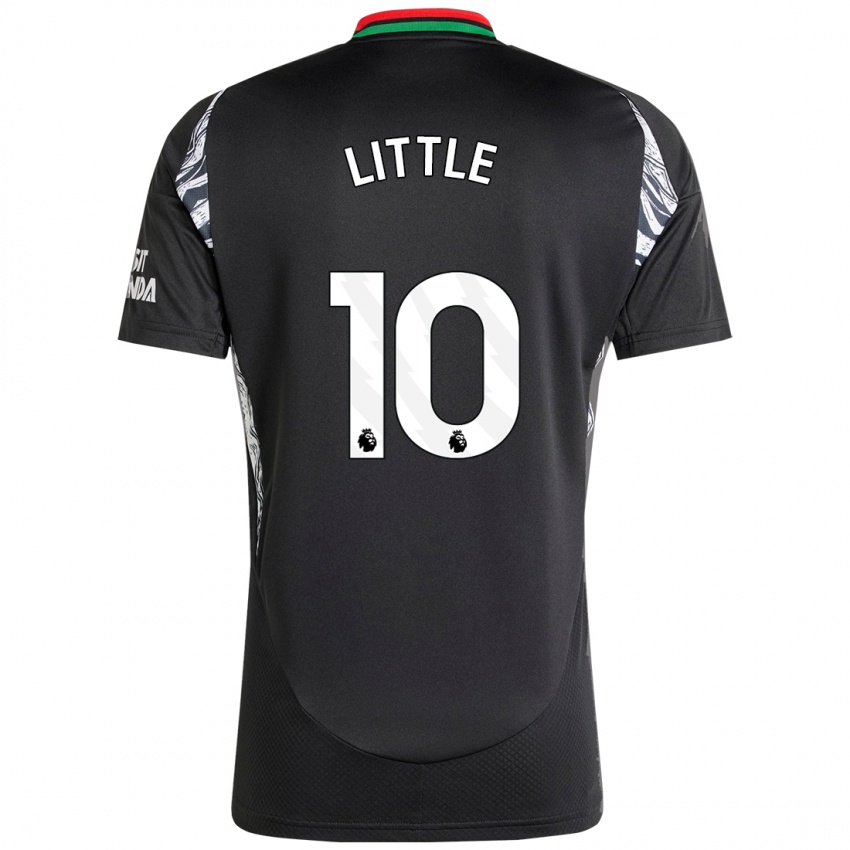 Niño Camiseta Kim Little #10 Negro 2ª Equipación 2024/25 La Camisa Chile