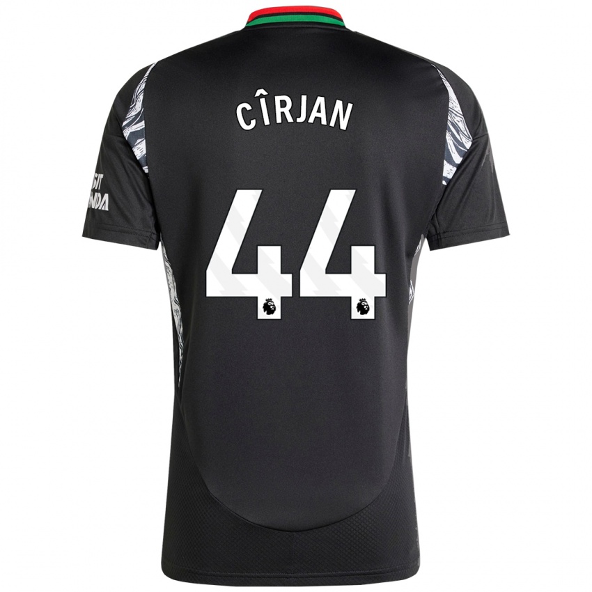 Niño Camiseta Catalin Cîrjan #44 Negro 2ª Equipación 2024/25 La Camisa Chile