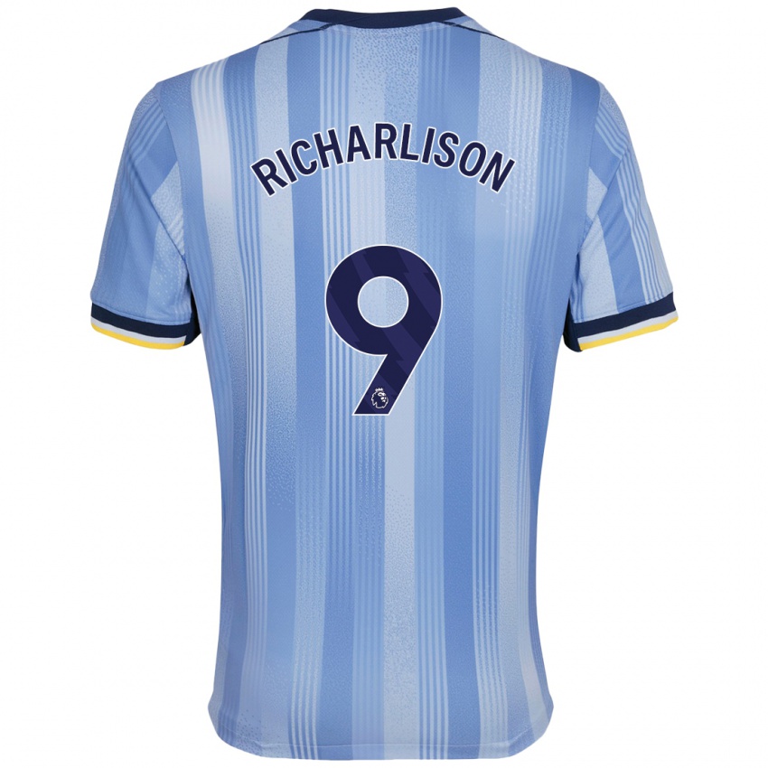 Niño Camiseta Richarlison #9 Azul Claro 2ª Equipación 2024/25 La Camisa Chile