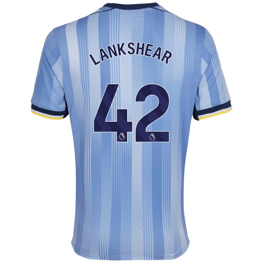 Niño Camiseta Will Lankshear #42 Azul Claro 2ª Equipación 2024/25 La Camisa Chile