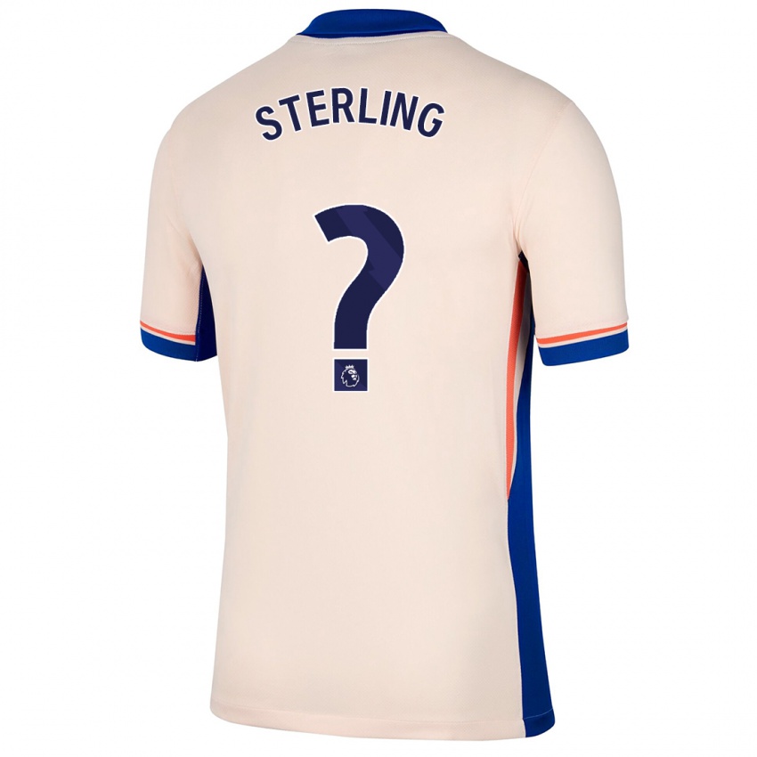 Niño Camiseta Raheem Sterling #0 Beige Claro 2ª Equipación 2024/25 La Camisa Chile