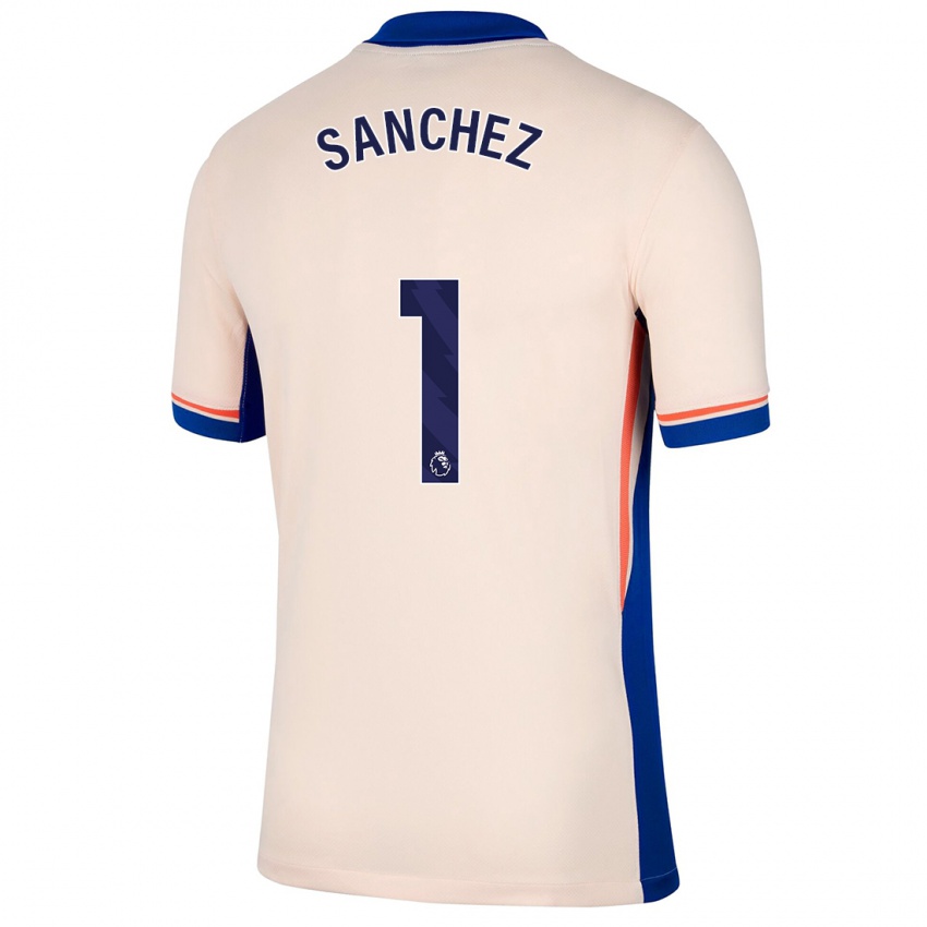 Niño Camiseta Robert Sánchez #1 Beige Claro 2ª Equipación 2024/25 La Camisa Chile