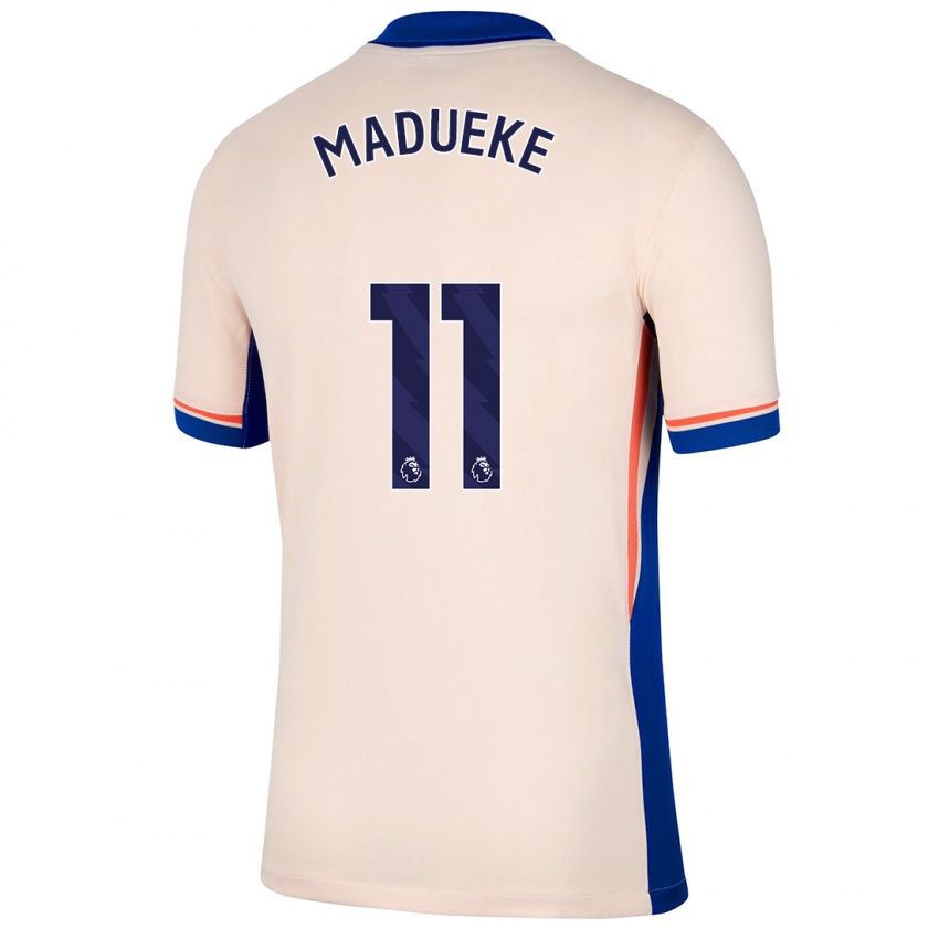 Niño Camiseta Noni Madueke #11 Beige Claro 2ª Equipación 2024/25 La Camisa Chile