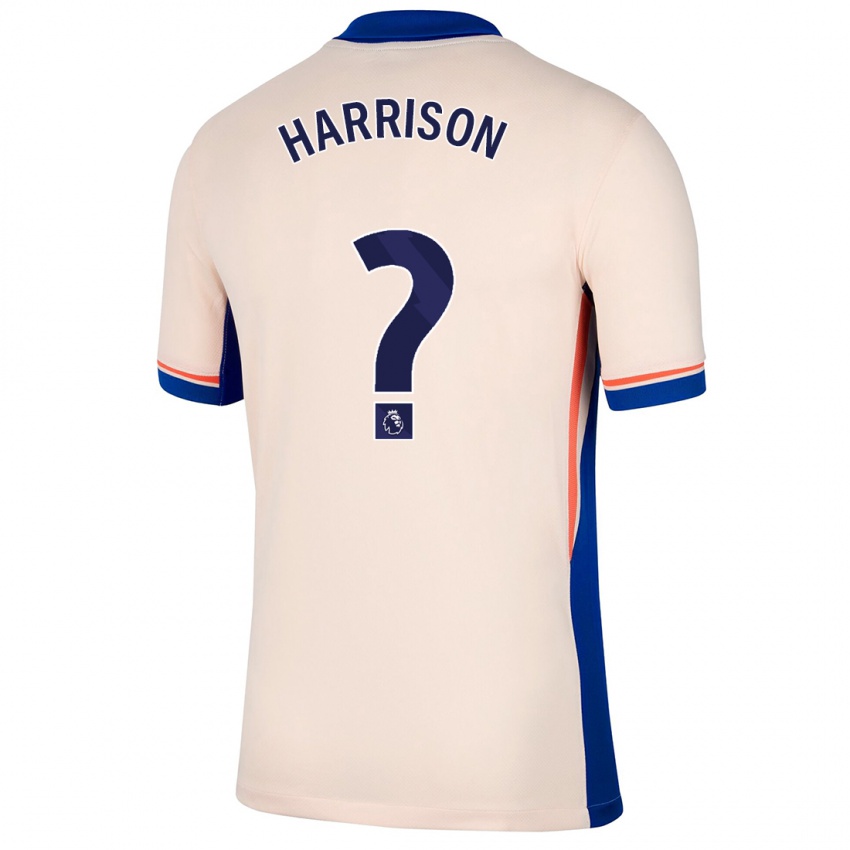 Niño Camiseta Ollie Harrison #0 Beige Claro 2ª Equipación 2024/25 La Camisa Chile