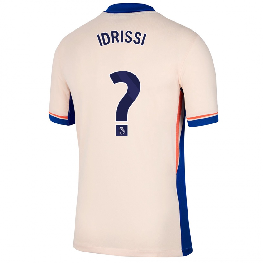 Niño Camiseta Yahya Idrissi #0 Beige Claro 2ª Equipación 2024/25 La Camisa Chile