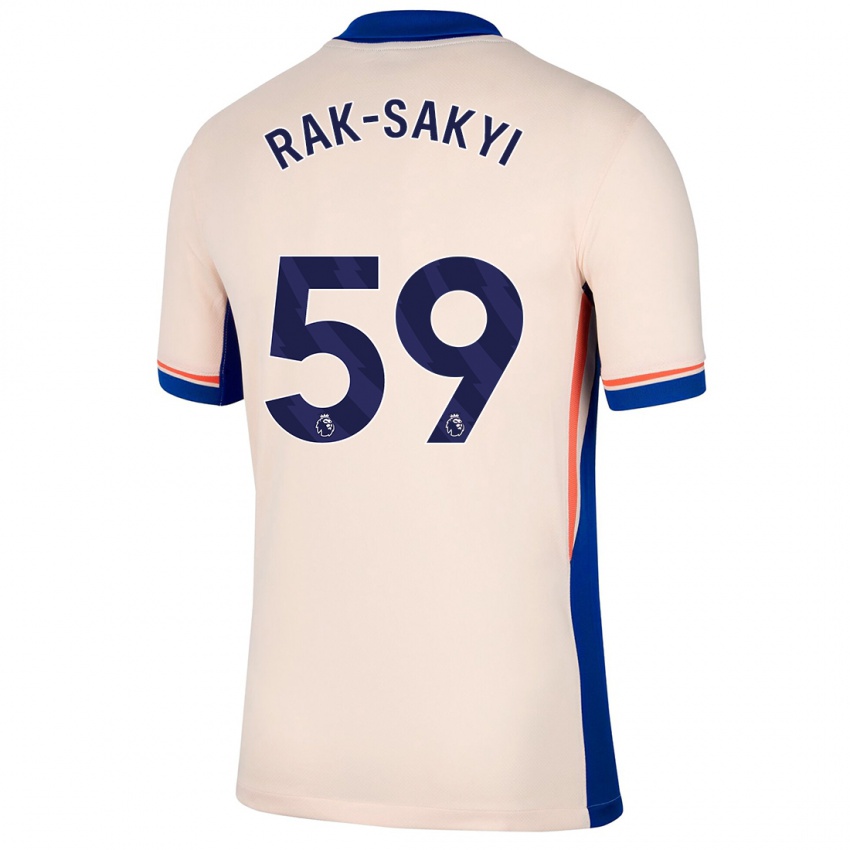 Niño Camiseta Sam Rak-Sakyi #59 Beige Claro 2ª Equipación 2024/25 La Camisa Chile