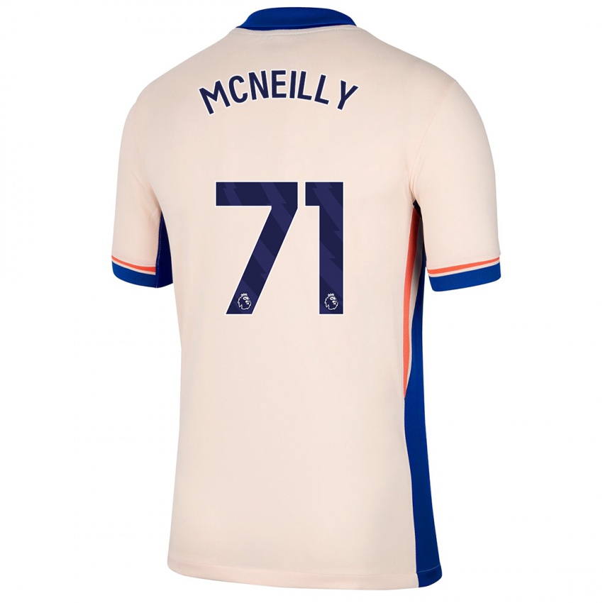 Niño Camiseta Donnell Mcneilly #71 Beige Claro 2ª Equipación 2024/25 La Camisa Chile