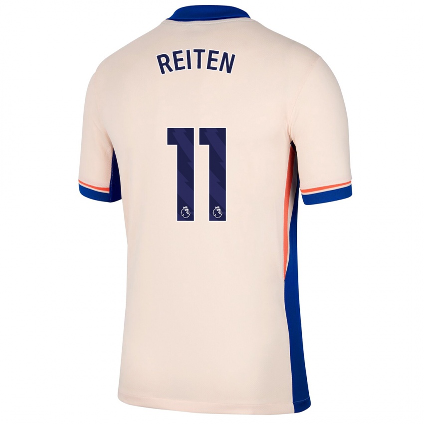 Niño Camiseta Guro Reiten #11 Beige Claro 2ª Equipación 2024/25 La Camisa Chile