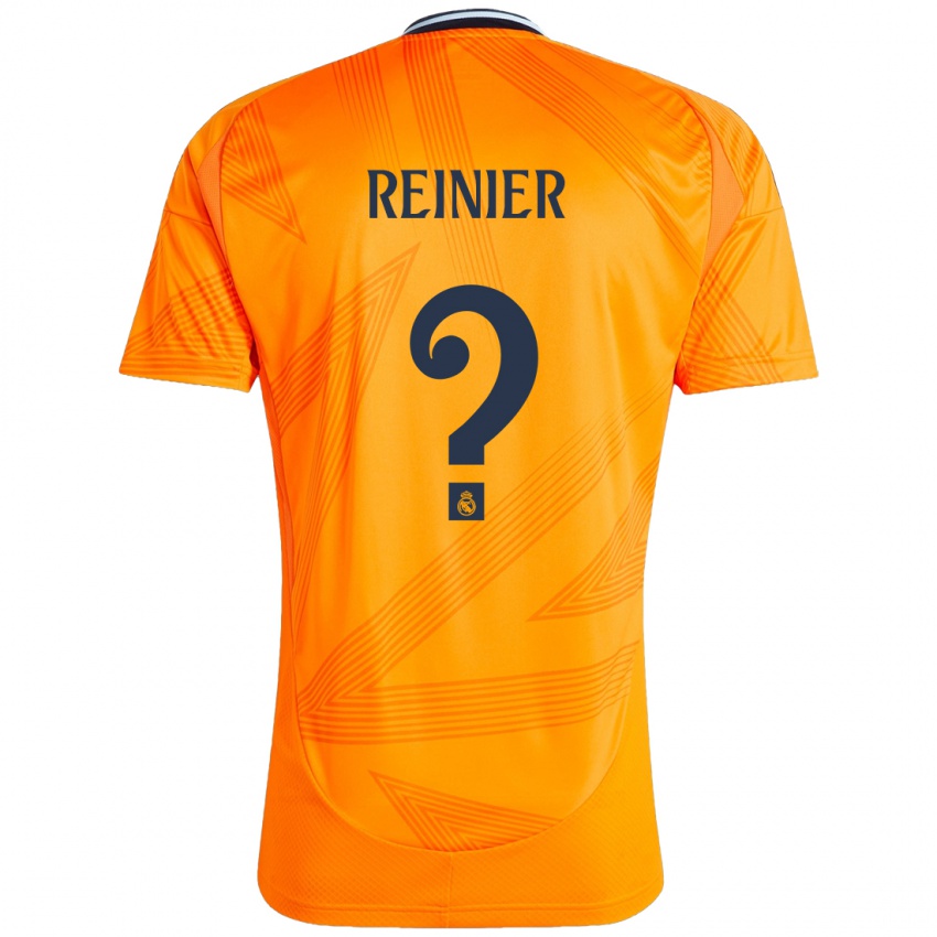 Niño Camiseta Reinier #0 Naranja 2ª Equipación 2024/25 La Camisa Chile