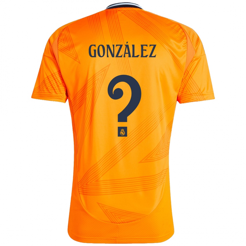 Niño Camiseta Álvaro González #0 Naranja 2ª Equipación 2024/25 La Camisa Chile