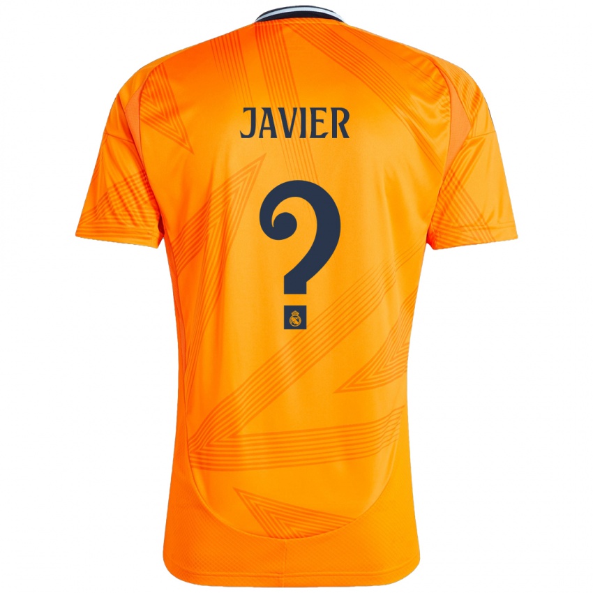 Niño Camiseta Javier Navarro #0 Naranja 2ª Equipación 2024/25 La Camisa Chile