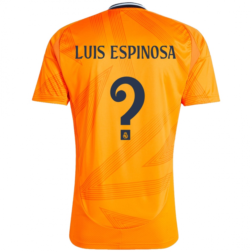 Niño Camiseta José Luis Espinosa #0 Naranja 2ª Equipación 2024/25 La Camisa Chile