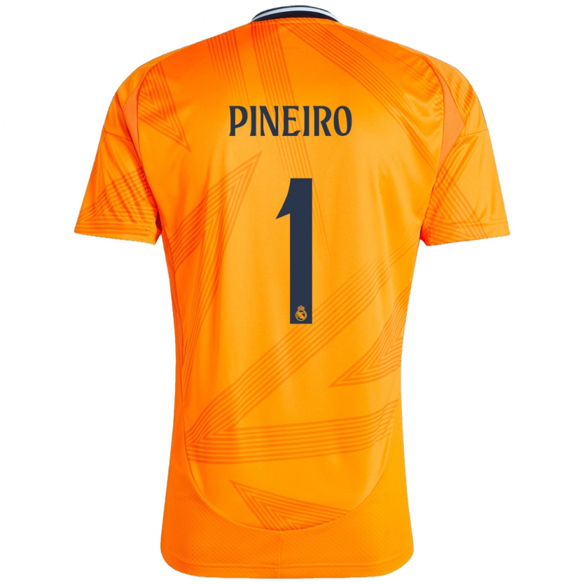 Niño Camiseta Diego Pineiro #1 Naranja 2ª Equipación 2024/25 La Camisa Chile