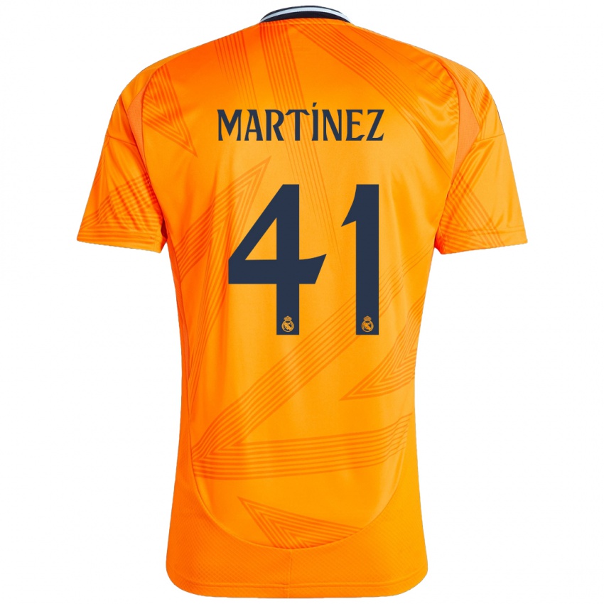 Niño Camiseta Joan Martínez #41 Naranja 2ª Equipación 2024/25 La Camisa Chile