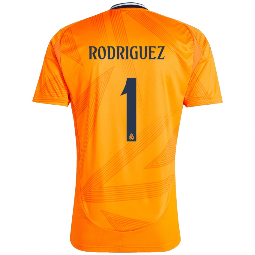 Niño Camiseta Misa Rodriguez #1 Naranja 2ª Equipación 2024/25 La Camisa Chile