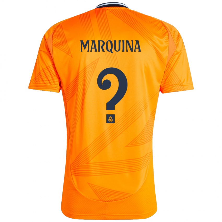 Niño Camiseta Guillermo Marquina #0 Naranja 2ª Equipación 2024/25 La Camisa Chile