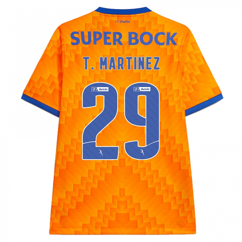 Niño Camiseta Toni Martinez #29 Naranja 2ª Equipación 2024/25 La Camisa Chile