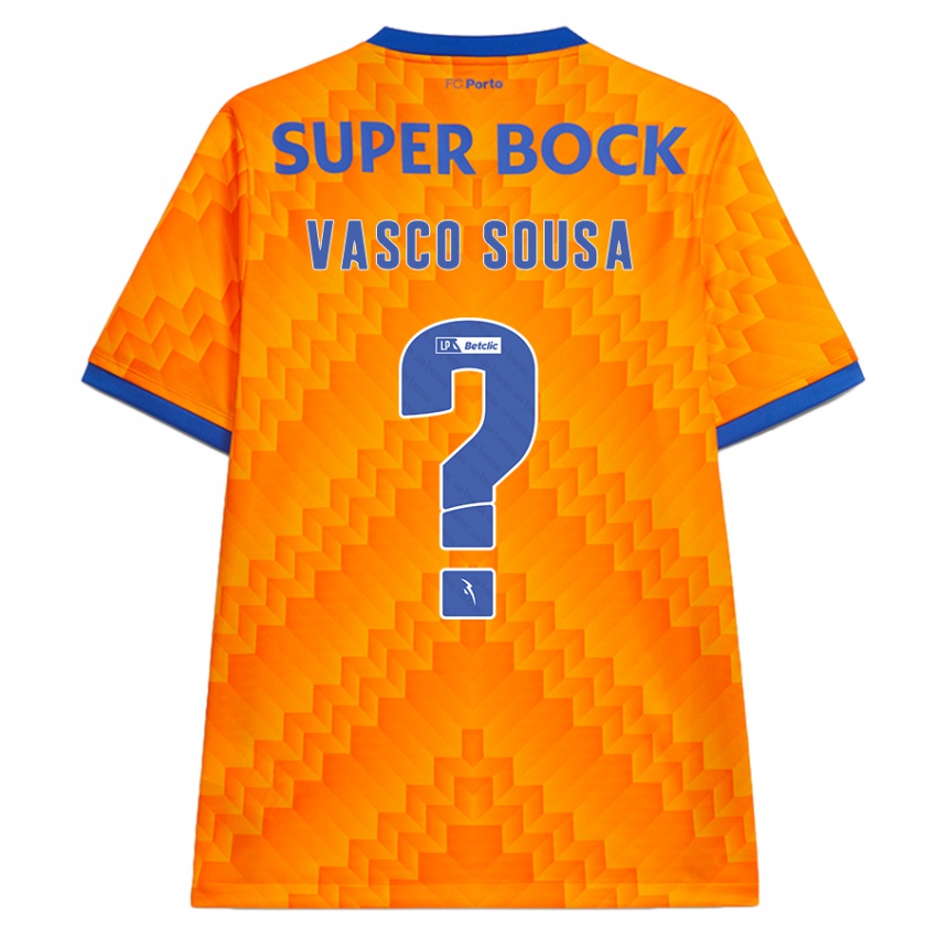 Niño Camiseta Vasco Sousa #0 Naranja 2ª Equipación 2024/25 La Camisa Chile