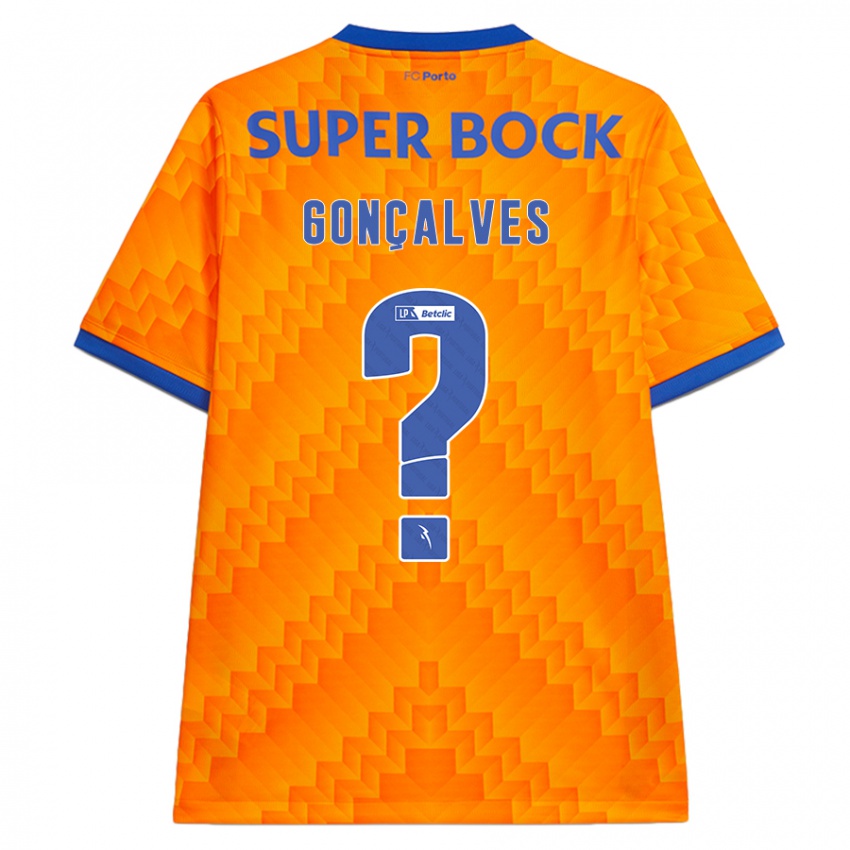 Niño Camiseta Martim Gonçalves #0 Naranja 2ª Equipación 2024/25 La Camisa Chile