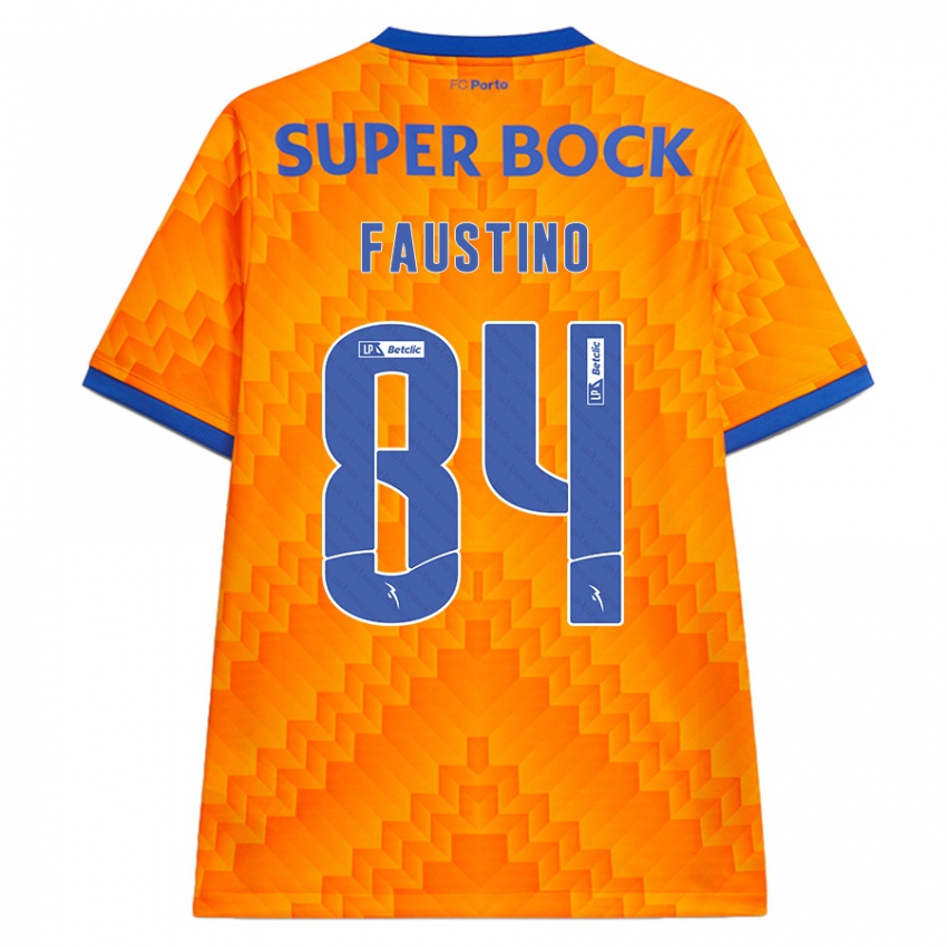 Niño Camiseta Levi Faustino #84 Naranja 2ª Equipación 2024/25 La Camisa Chile