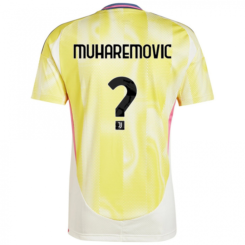 Niño Camiseta Tarik Muharemovic #0 Amarillo Solar 2ª Equipación 2024/25 La Camisa Chile