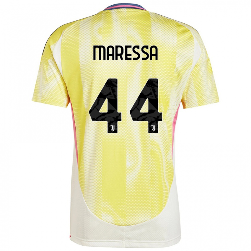 Niño Camiseta Tommaso Maressa #44 Amarillo Solar 2ª Equipación 2024/25 La Camisa Chile