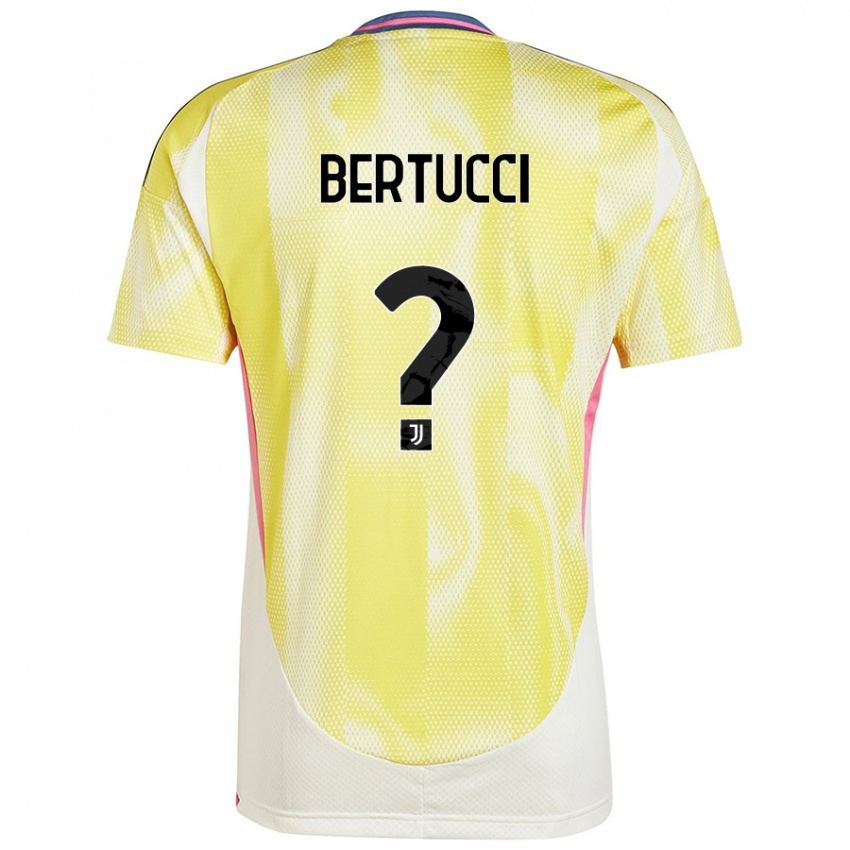 Niño Camiseta Sofia Bertucci #0 Amarillo Solar 2ª Equipación 2024/25 La Camisa Chile