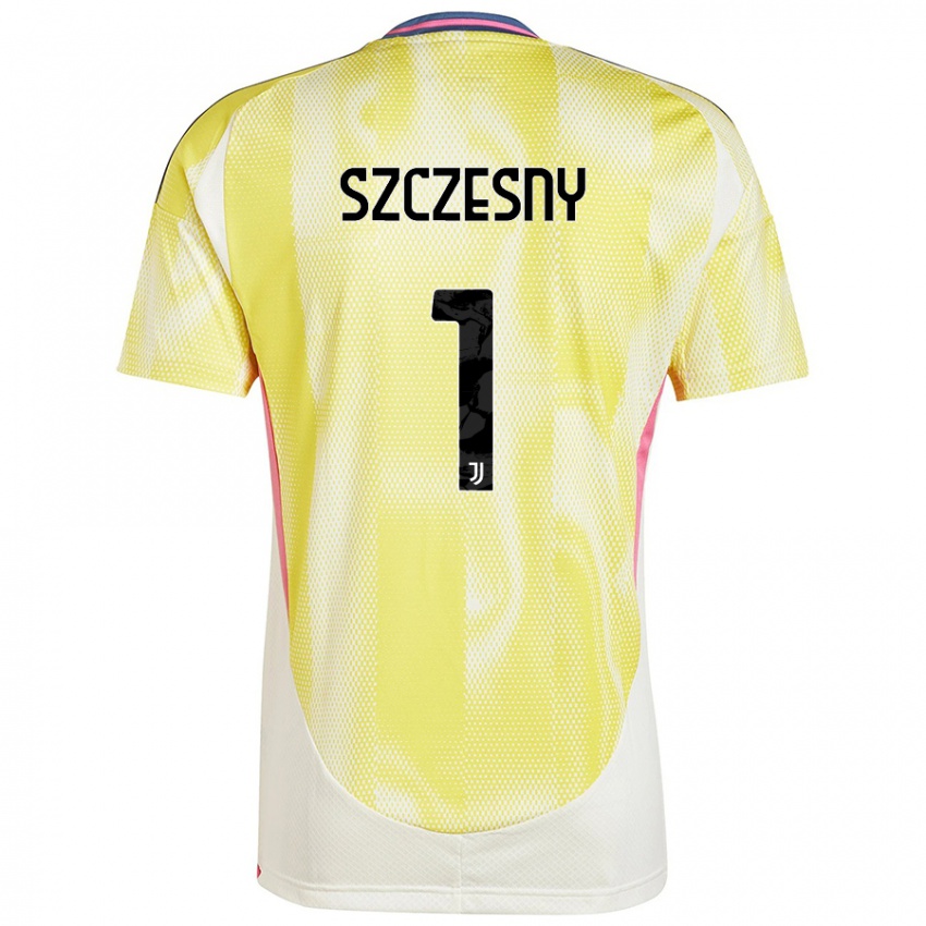 Niño Camiseta Wojciech Szczesny #1 Amarillo Solar 2ª Equipación 2024/25 La Camisa Chile