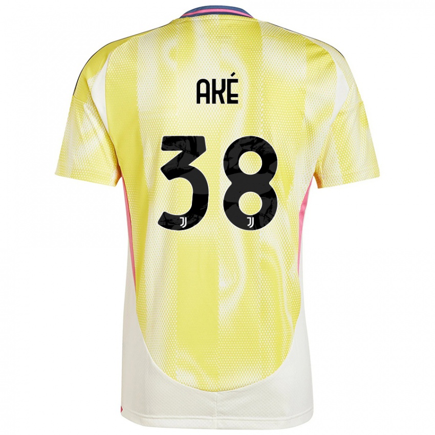 Niño Camiseta Marley Ake #38 Amarillo Solar 2ª Equipación 2024/25 La Camisa Chile