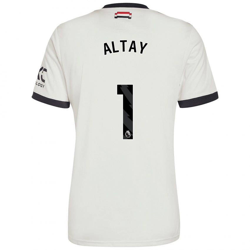 Niño Camiseta Altay Bayindir #1 Blanquecino Equipación Tercera 2024/25 La Camisa Chile