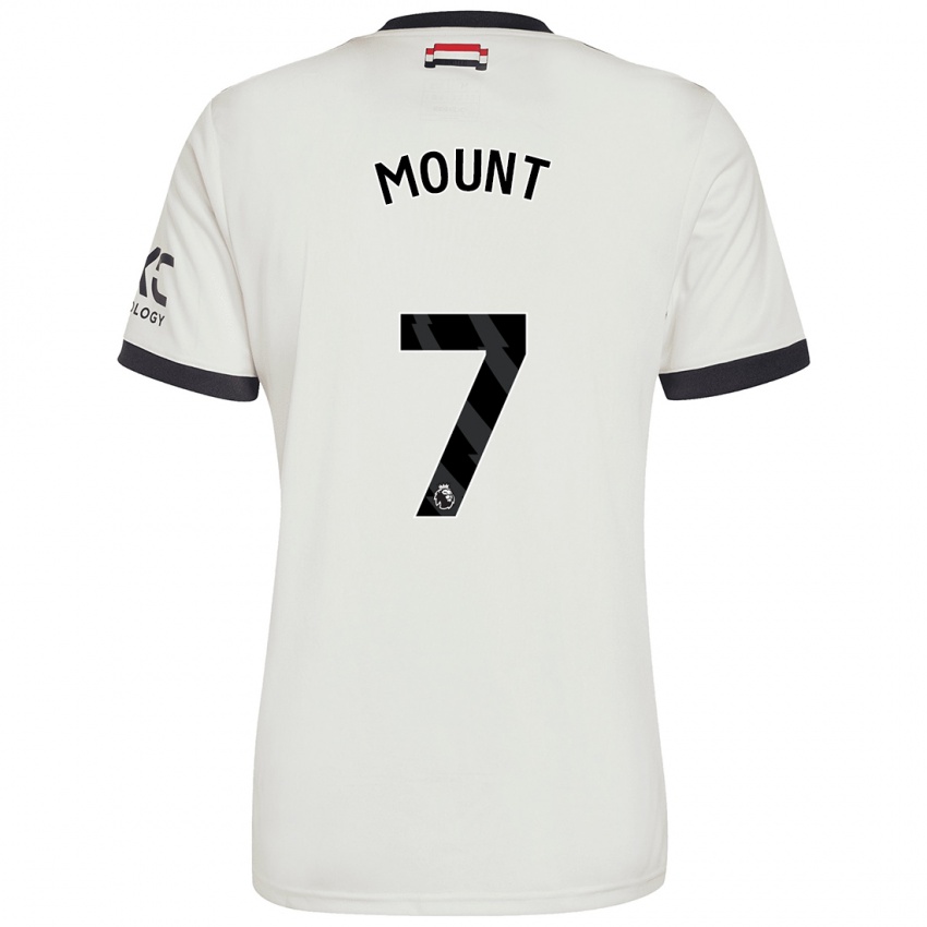 Niño Camiseta Mason Mount #7 Blanquecino Equipación Tercera 2024/25 La Camisa Chile