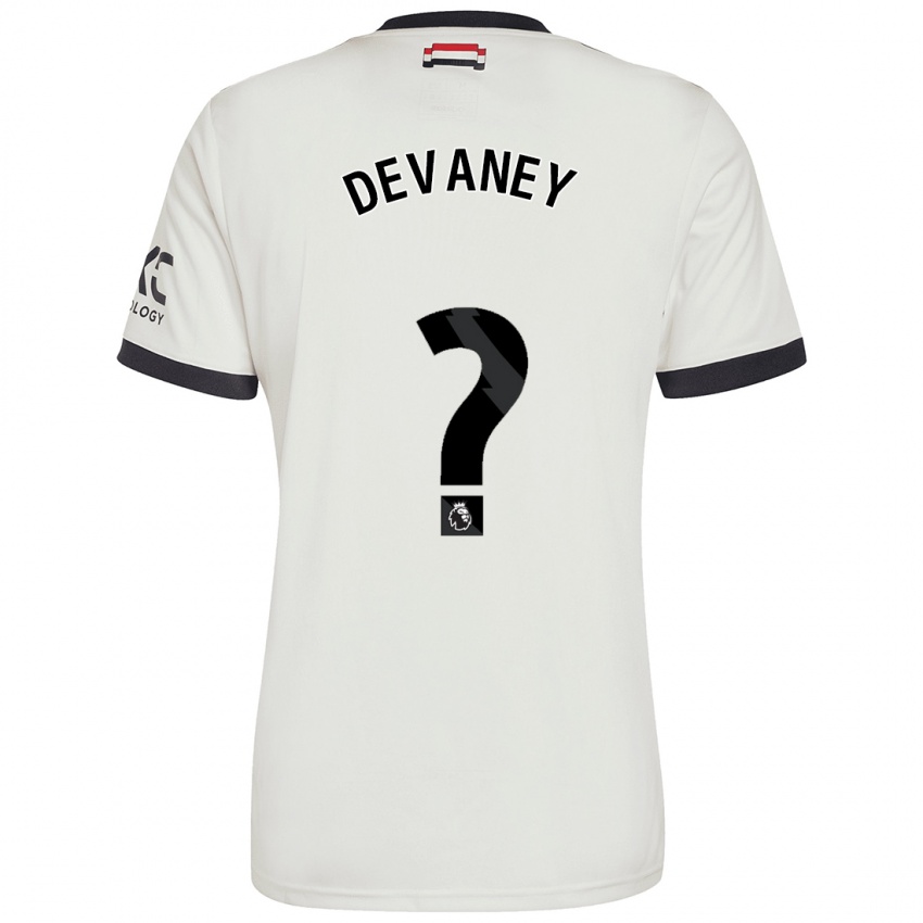 Niño Camiseta Jacob Devaney #0 Blanquecino Equipación Tercera 2024/25 La Camisa Chile