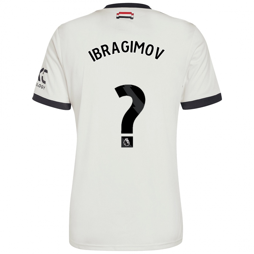 Niño Camiseta Amir Ibragimov #0 Blanquecino Equipación Tercera 2024/25 La Camisa Chile