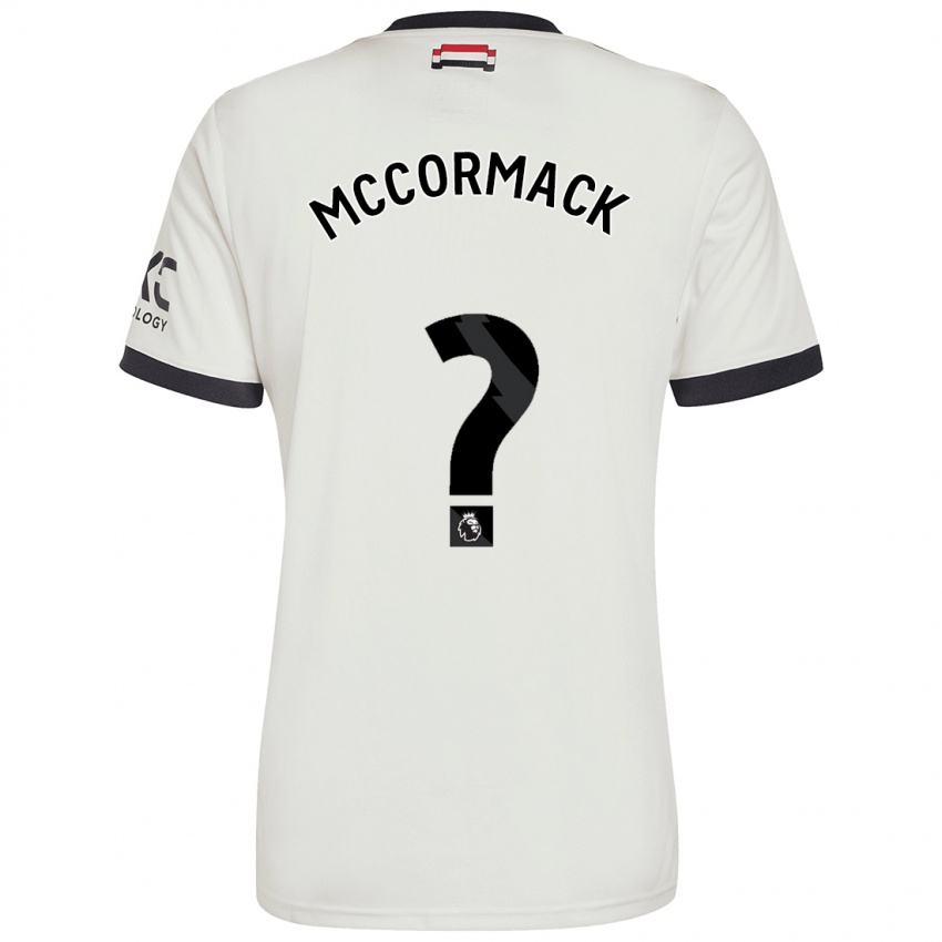 Niño Camiseta Rafe Mccormack #0 Blanquecino Equipación Tercera 2024/25 La Camisa Chile